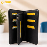 Perfect Mart জেনুইন লেদার প্রিমিয়াম লং ওয়ালেট