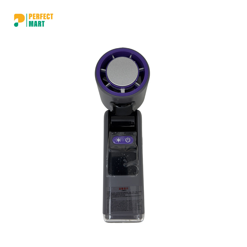 K801 Handheld Foldable Cooling Fan with LED Display
