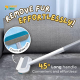 3 In 1 Reusable Lint / Fur Remover with Window Washing Brush for Sofa Carpet Clothes