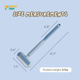 3 In 1 Reusable Lint / Fur Remover with Window Washing Brush for Sofa Carpet Clothes