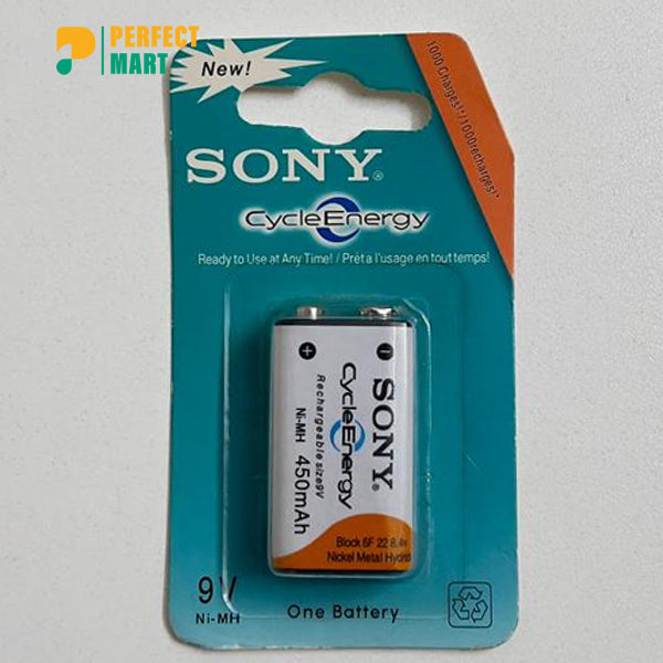 Sony 9V 450mAh Rechargeable Battery