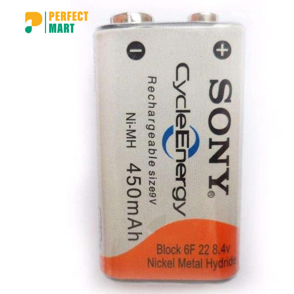 Sony 9V 450mAh Rechargeable Battery