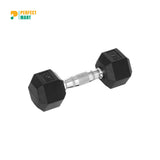 5 KG Rubber Dumbbell Hexagonal Shape 1 Pcs