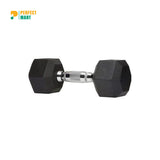 5 KG Rubber Dumbbell Hexagonal Shape 1 Pcs