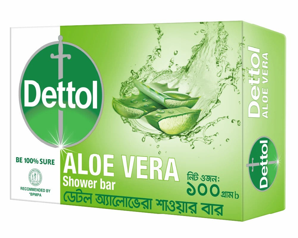 Dettol Aloe Vera Soap 100gm