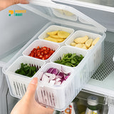 Refrigerator Storage Box 6 Grid