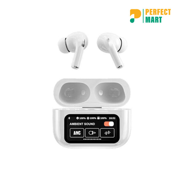 A9 Pro Earphone Touch Screen Wireless Bluetooth