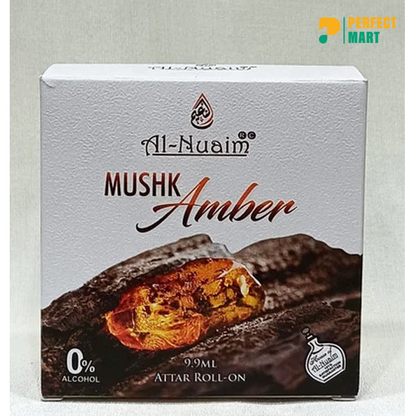 Al-Nuaim Mushk Amber Attar - 9.9 ml