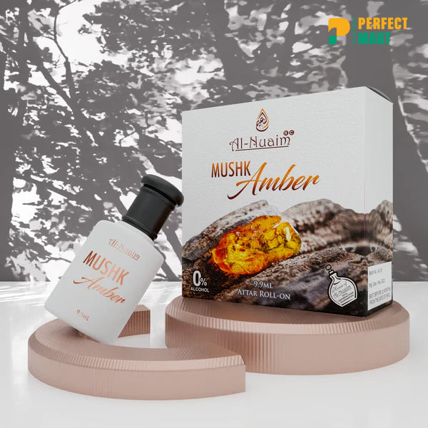 Al-Nuaim Mushk Amber Attar - 9.9 ml
