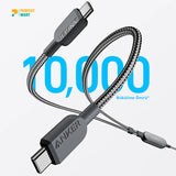 Anker A8895 USB C To Dual USB C Cable 140W 1.2M
