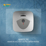 Ariston Andris RS-30 Electric Geyser with Safety Valve (30Liter)