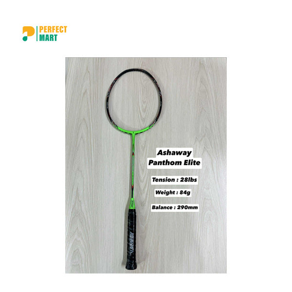 Ashaway Phantom Elite Player Edition Green Black Badminton Racket