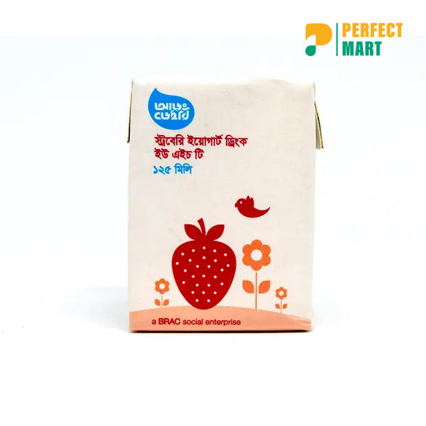 Aarong Dairy Strawberry Yogurt Drink UHT 125ml