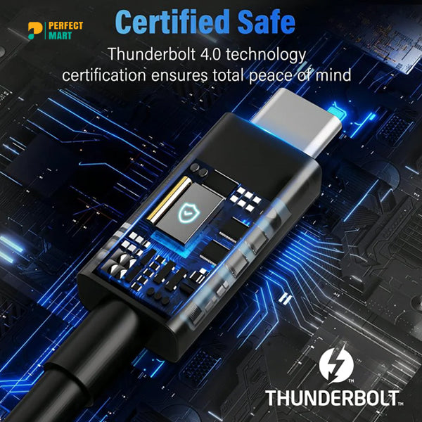 Acasis TB200 40Gbps Thunderbolt 4 Data Cable PD 100W 8K60Hz 2M