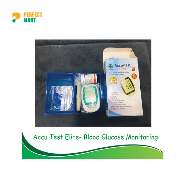 Accu Test Elite- Blood Glucose Monitoring System