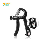 Adjustable Hand Grips Strengthener with Monitor