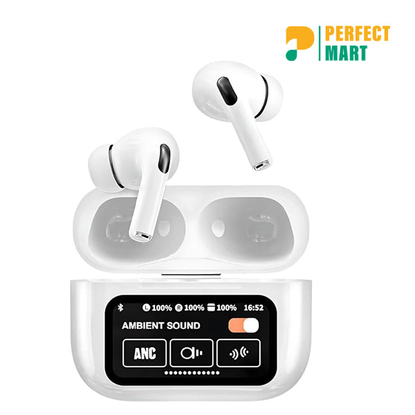 Air Pods A9 Pro Touch Screen Display with ANC & ENC