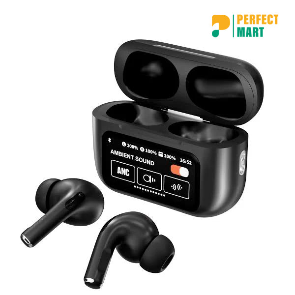 Air Pods A9 Pro Touch Screen Display with ANC & ENC