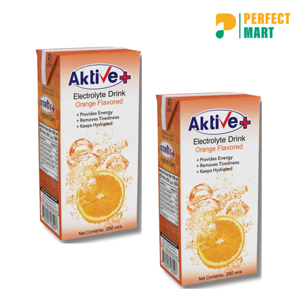 Aktive+ Electrolyte Orange Drink 200ml