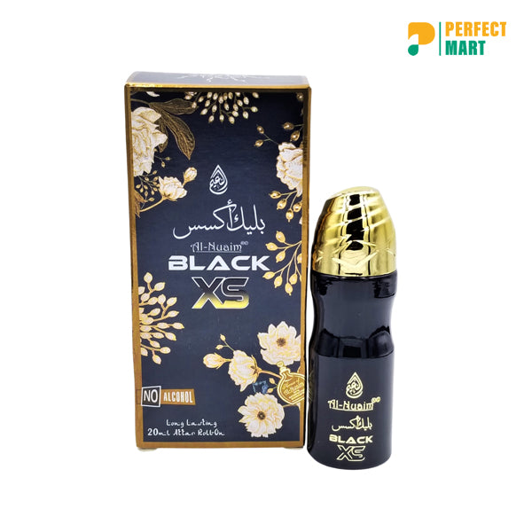 Al-Nuaim Black XS Attar - 20 ml