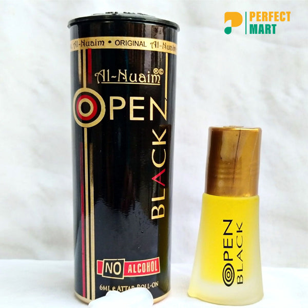 Al-Nuaim Open Black Attar - 6 ml