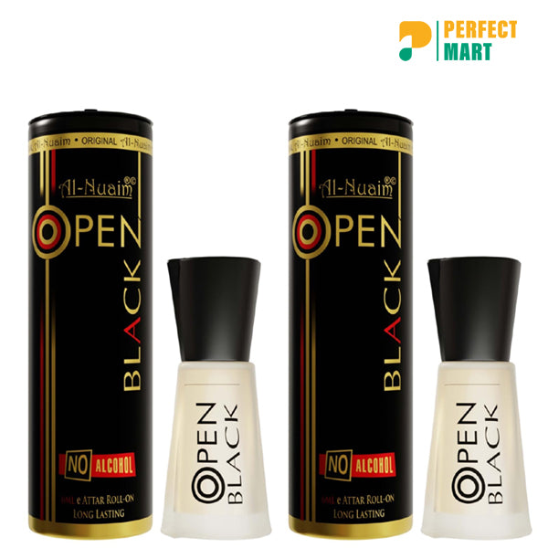 Al-Nuaim Open Black Attar - 6 ml
