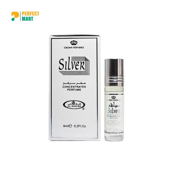 Al-Rehab Silver Attar Perfume Roll-On (6 ml)