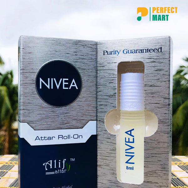 Alif Attar Nivea Roll On - 8 ml