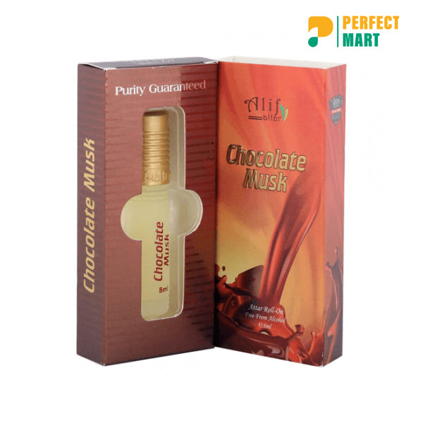 Alif Chocolate Musk Attar - 8 ml