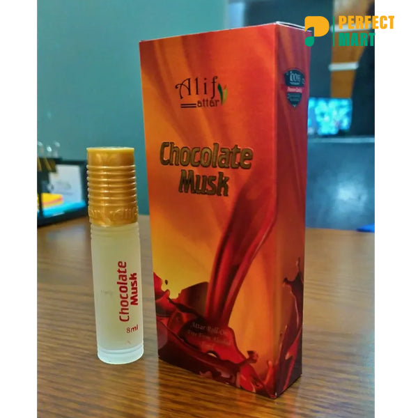 Alif Chocolate Musk Attar - 8 ml