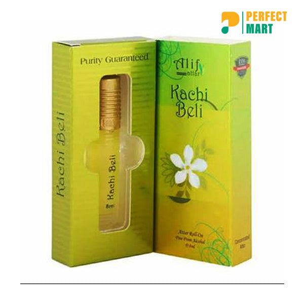 Alif Kachi Beli Attar - 8 ml