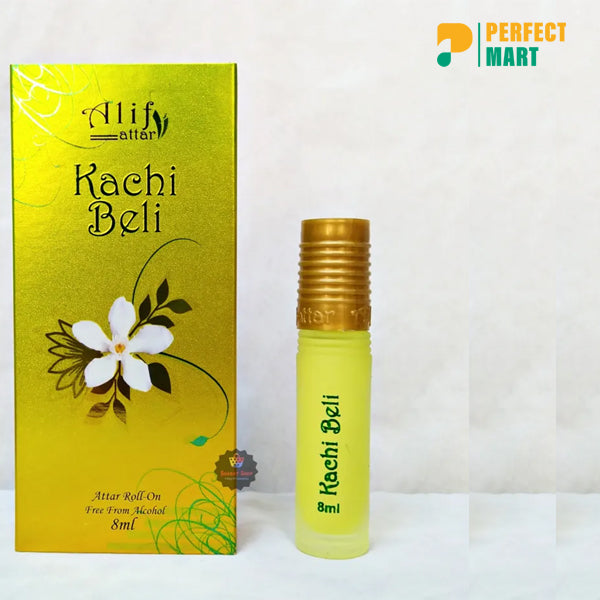 Alif Kachi Beli Attar - 8 ml