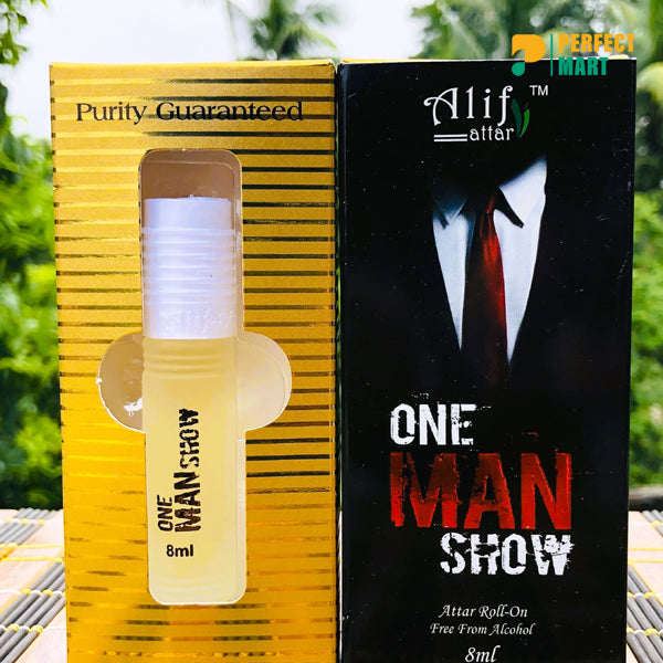 Alif One Man Show Attar - 8 ml