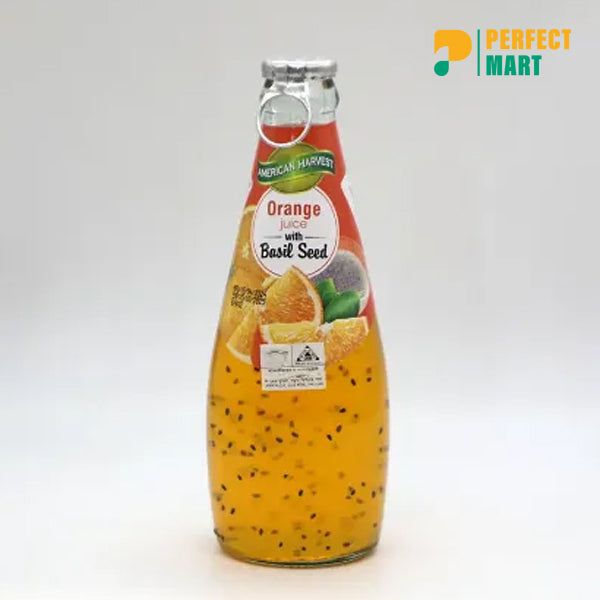 American Harvest Basil Seed + Orange 290ml
