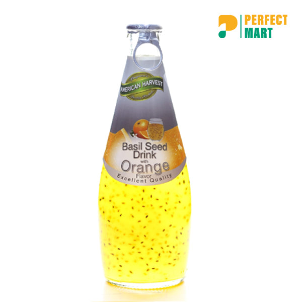 American Harvest Basil Seed + Orange 290ml