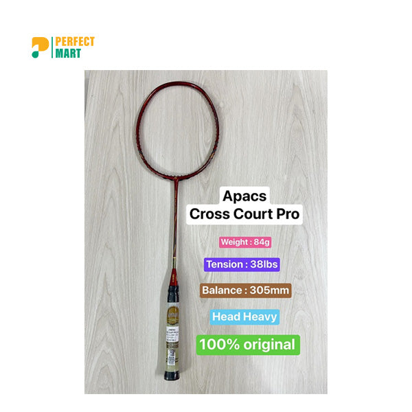 Apacs Cross Court Pro Badminton Racket