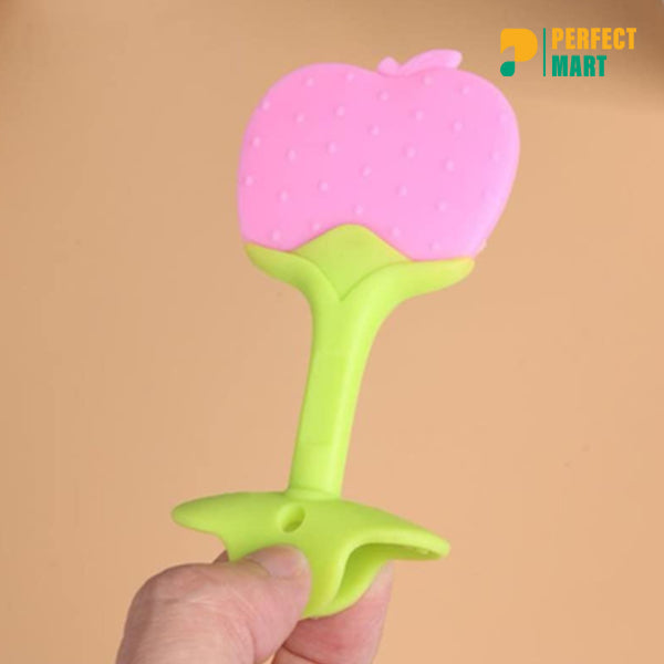 Apple Baby Silicone Hand Teether CN - 1Pcs