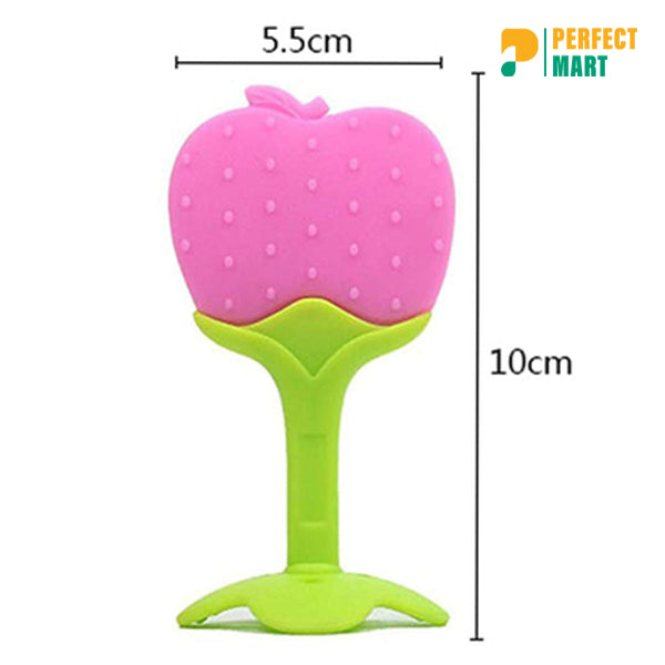 Apple Baby Silicone Hand Teether CN - 1Pcs