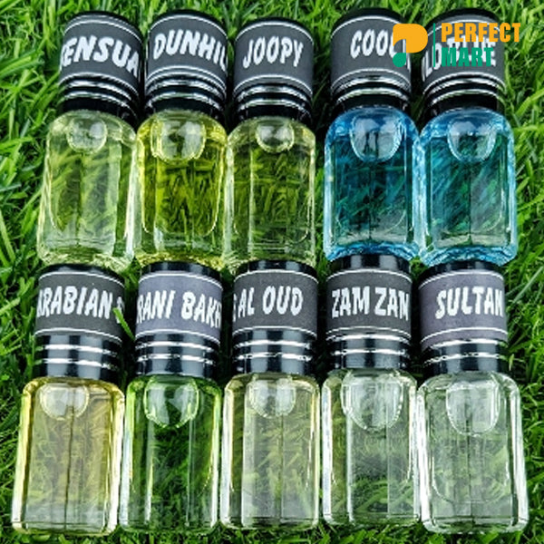 Arabian and Royal Fragrance Traditional Attar (Combo) 10 Pcs