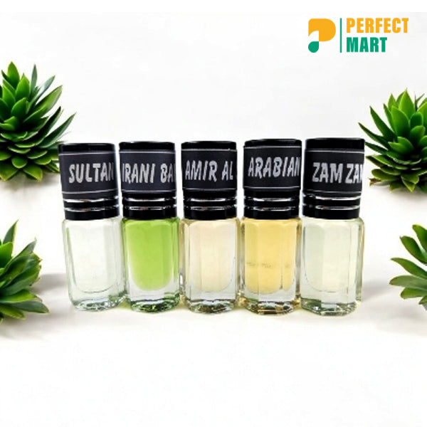 Arabian and Royal Fragrance Traditional Attar (Combo) 10 Pcs