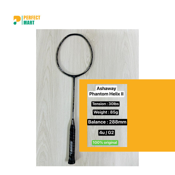 Ashaway Phantom Helix II Badminton Racket