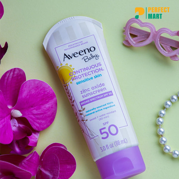 Aveeno Baby Zinc Oxide Sunscreen From 6 Months Plus (88 ml)