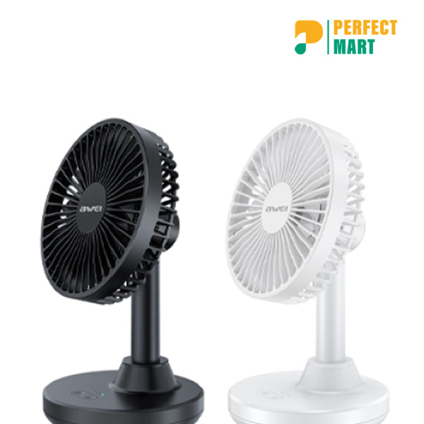 Awei F29 Desktop Oscillating Rechargeable Fan