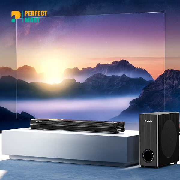Awei KA25 100W Home Theater Stereo Soundbar with Subwoofer
