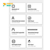 Awei Y999 Wireless Bass Subwoofer Indoor Speakers Sound Bar