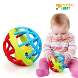 Baby Plastic Soothing Rattle Hand Ball Toy (Newborn 0‑3/6 Months)