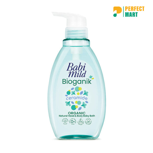 Babi Mild Bioganik Head And Body Baby Bath 380 ML/400 ML