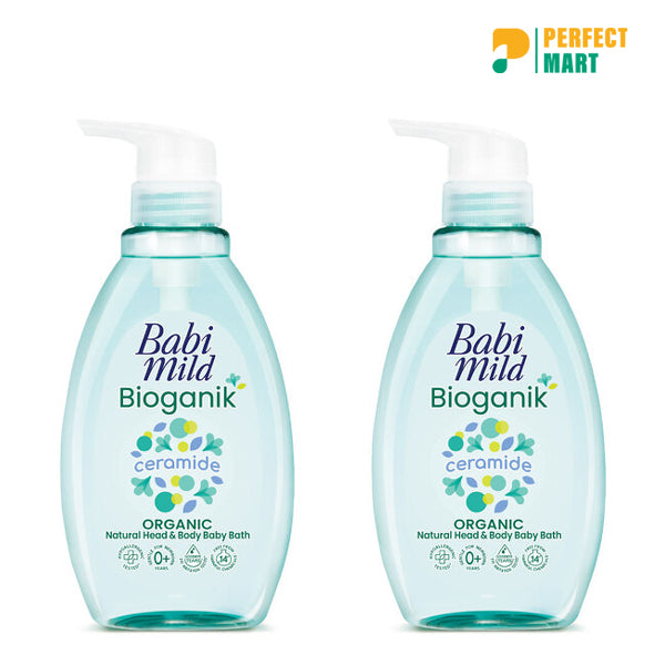 Babi Mild Bioganik Head And Body Baby Bath 380 ML/400 ML