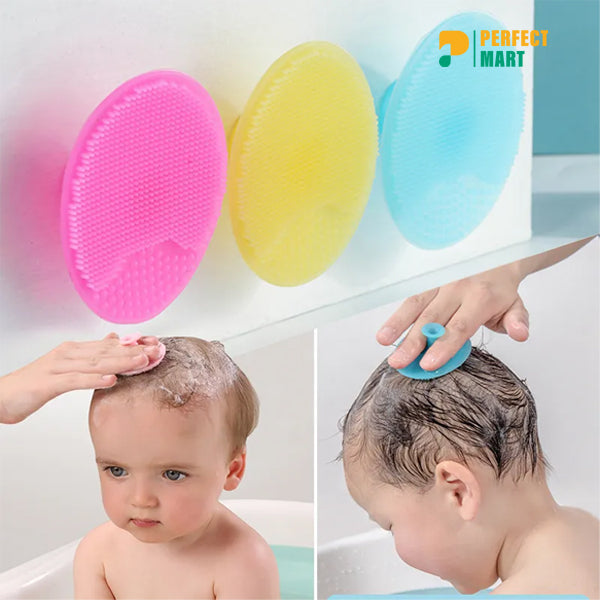 Baby Bath Sponge Silicone Soft - 2pcs