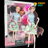 Baby Girls Angel - Barbie With Dress, Bag, Shoe, Doll Set